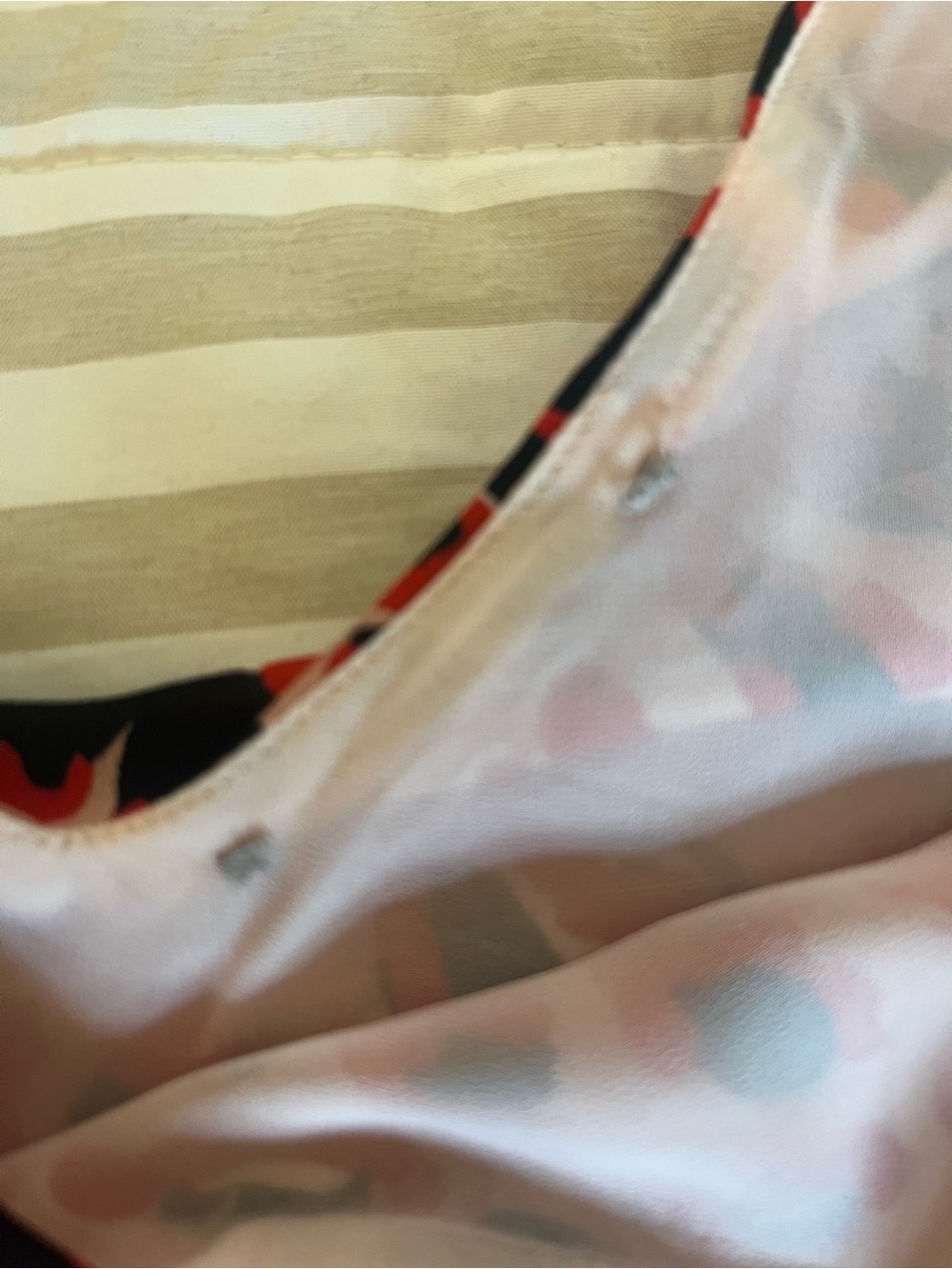 ❤️ H&M Red Leopard Print Cami Tank Top - Picture 7 of 8